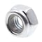 Prime-Line Nylon Insert Lock Nut, M6-1.00, Steel, Class 8, Zinc Plated, 25 PK 9117607 - alternate 1